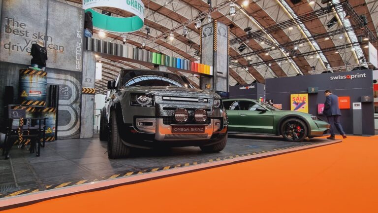 Omega-Skinz deel Grafityp stand