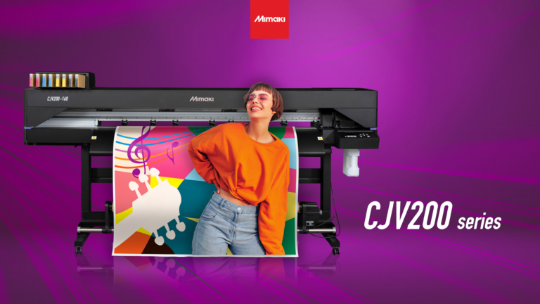 Mimaki CJV200 Series - Eco-Solvent Print and Cut-01